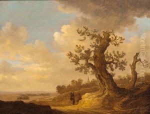 Promeneurs Se Reposant Sous Un Arbre Promeneurs Se Reposant Sous Un Arbre