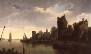 Fluslandschaft by Jan Coelenbier