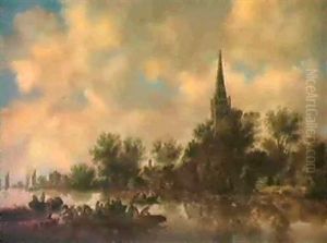 Flusslandschaft Flusslandschaft