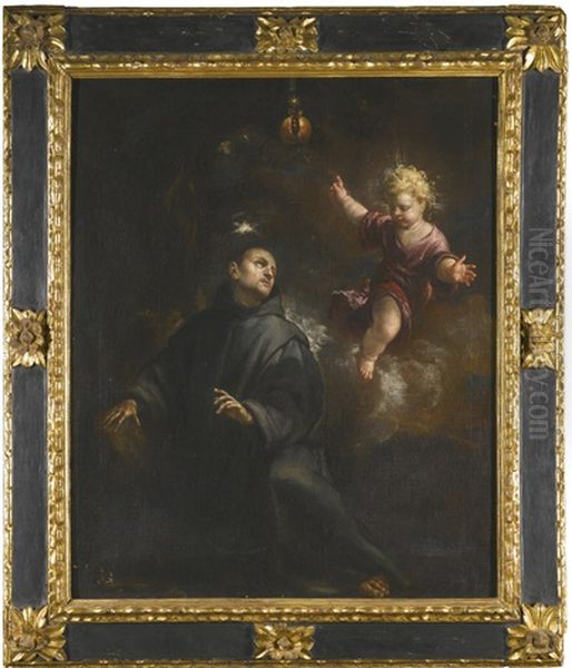 Saint John Of God (1495- 1550) With An Angel - view 1