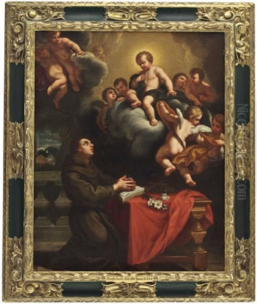 Das Jesuskind Erscheint Dem Heiligen Antonius Von Padua - view 1