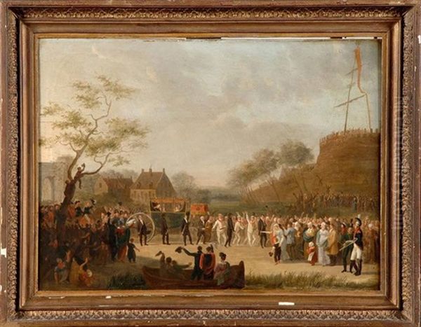 Joyeuse Entree De Willem Ier A Gand En 1829 - view 1
