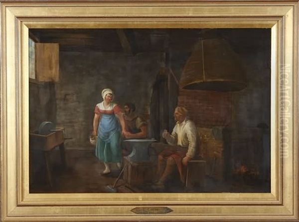 Interior Genre With Figures - view 1