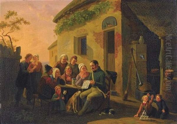 Gezelschap Bij De Herberg - view 1