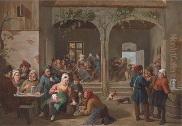 Merrymaking In The Tavern - view 1