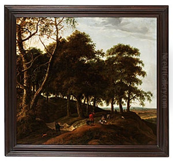 Landskap Med Jaktsallskap - view 1