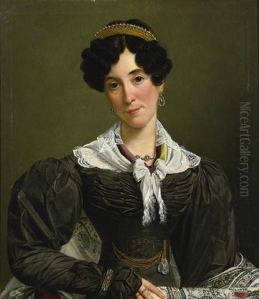 Portrait De Victoire Du Bois - view 1