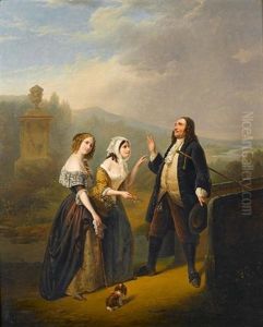 A Chance Encounter by Jean Henri de Coene