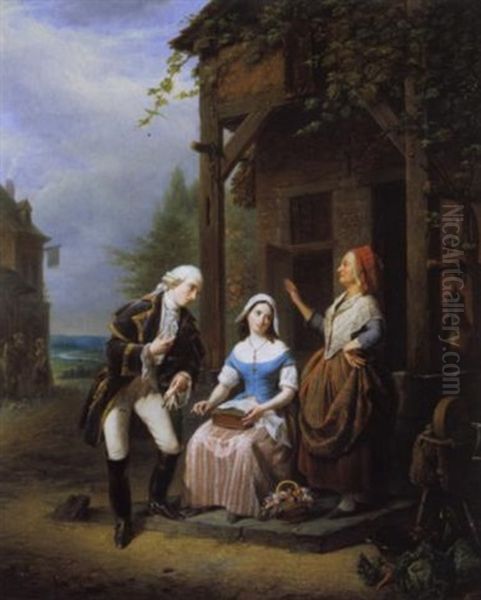 Het Aanzoek - view 1