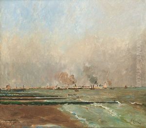 Les Brise-lames Devant Zeebrugge Les Brise-lames Devant Zeebrugge