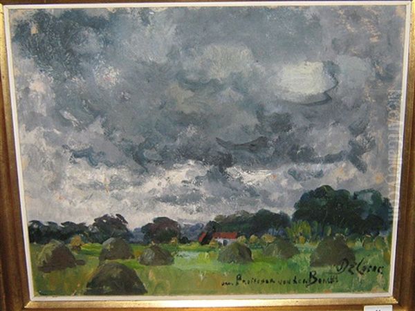 Hooimijten Onder Dreigende Hemel - view 1