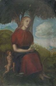 Madchen Mit Margeriten
