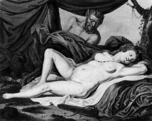 Jupiter Als Satyr Verkleidet Bei Antiope