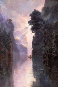 River Gorge by Alfred Coffey