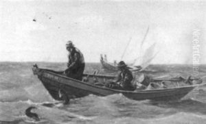 Pulling In The Catch by William Haskell Coffin