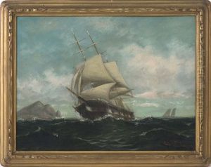 Ship Constitution On Return Voyage From Tripoli