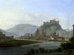 Blick Auf Salzburg by Joseph (Charles) Cogels