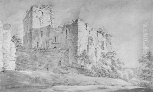 Ruine Schloss Wilhelmstein Bei Aachen, Stammschloss Der Herzoge Von Julich