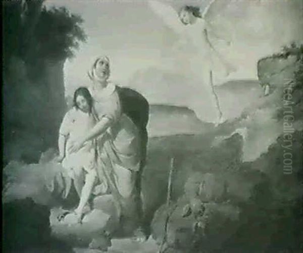 Hagar And Ismael - view 1