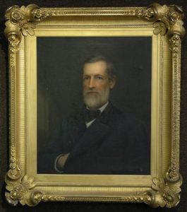Portrait Of Mark Hopkins by William F. Cogswell