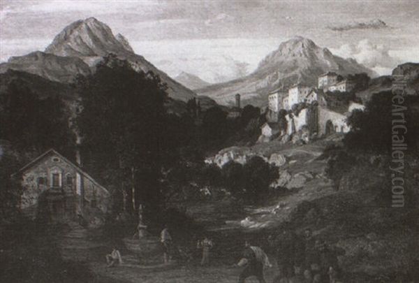 Norditalienische Berglandschaft - view 1