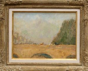 Parisian Bridge by Lewis Cohen