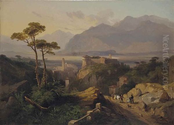 Vue De Grottaferrata - view 1