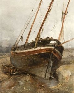 Barque Sur La Greve, Le Havre Barque Sur La Greve, Le Havre