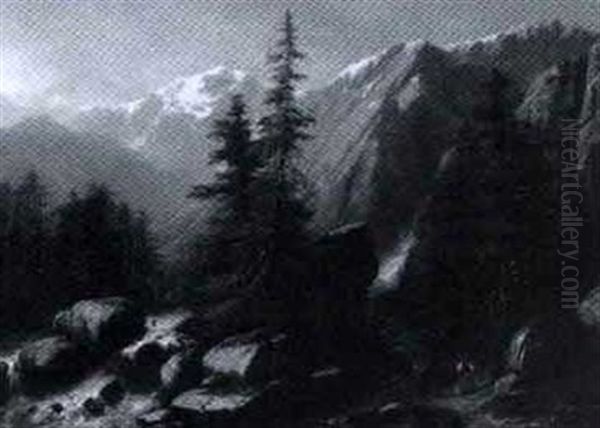 Landschaft Mit Gebirgsbach - view 1