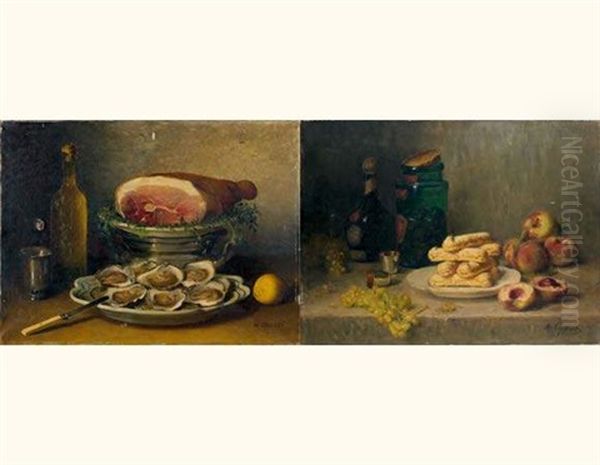 Nature Morte Aux Biscuits (+ Nature Morte Aux Huitres; 2 Works) - view 1