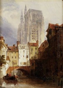 Stadtansicht by Jean Jacques Francois Coindet