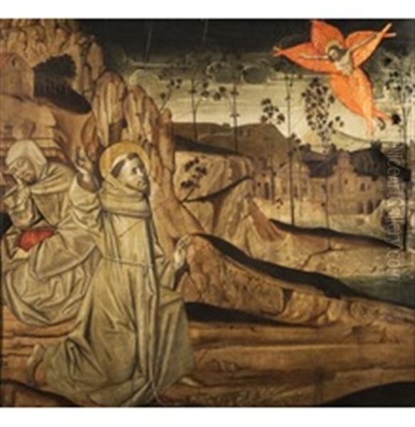 San Francesco Riceve Le Stimmate (maestro Napoletano (15)) - view 1