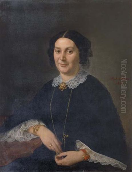 Portrait De Dame De Qualite - view 1