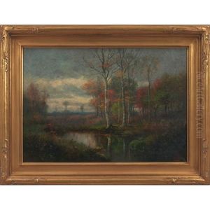 Landscape With Stream by George Ernest Colby