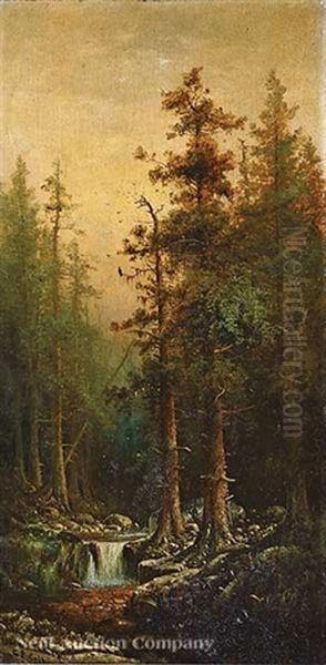 Landscape With Waterfall - view 1