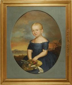 Elizabeth K. Schwenk, Age 4 by Charles Octavius Cole