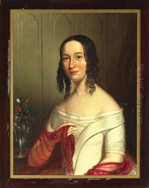 Portrait Of A Lady With Ringlets - view 1