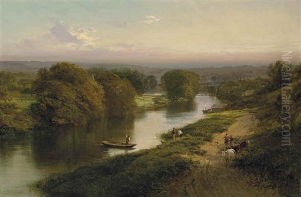 A Peaceful Day On The River - view 1