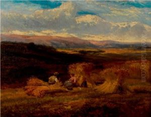 Harvest Scene by George Cole