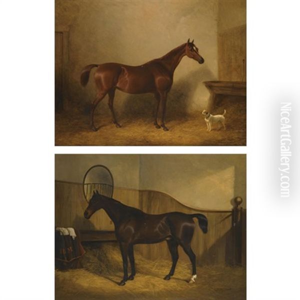 Portrait Of A Hunter With A Dog (+ Portrait Of A Hunter In A Box; Pair) - view 1