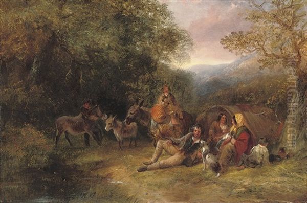 The Gypsy Encampment - view 1