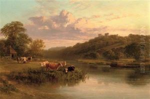 View Of Ludlow by George Cole