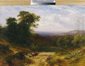 Returning From Market, Dusty Road, Surrey