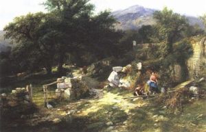 Gathering Water, Near Bettws-y-coed