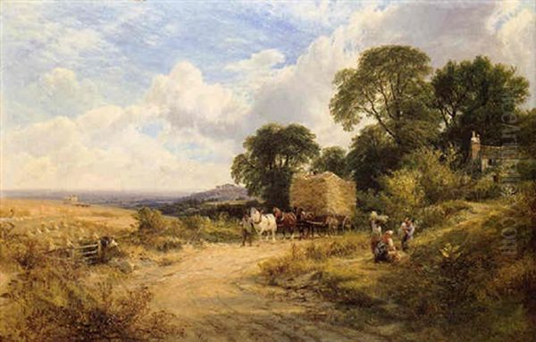 Carting The Ripe Harvest, Coombe - view 1