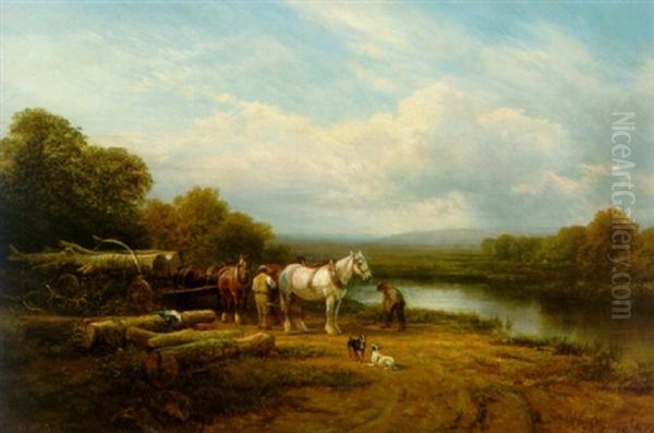 Hauling Timber - view 1