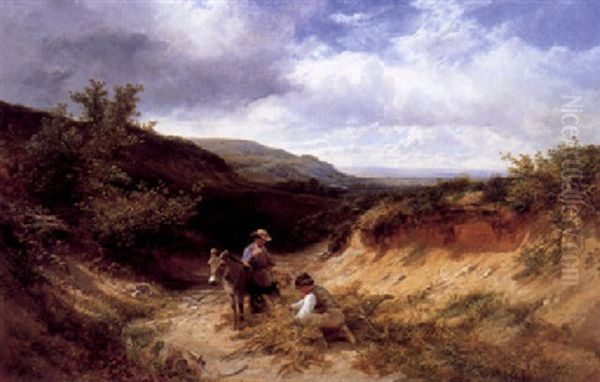 A Sandy Lane In Sussex - view 1