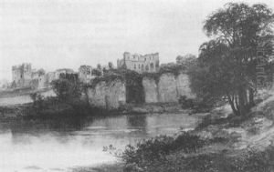 Chepstow Castle by George Cole