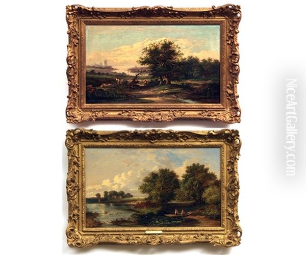 Country Landscapes (pair) - view 1