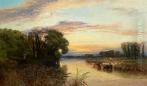 Pastoral Landscape by George Vicat Cole